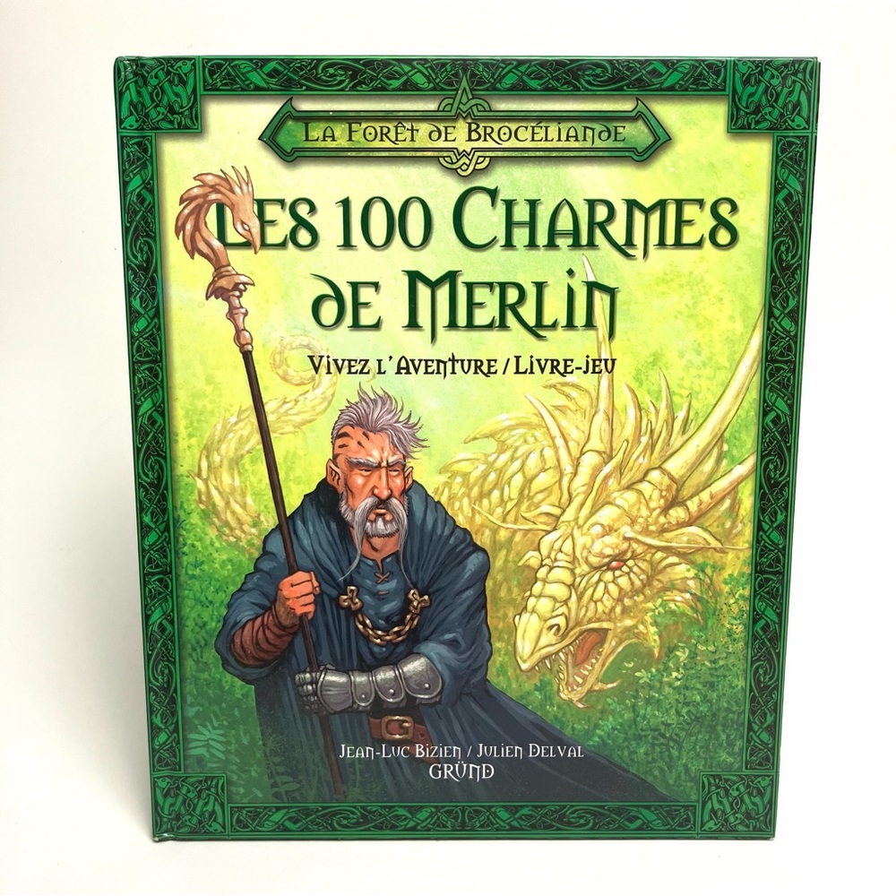 Livre vintage 100 charmes Merlin Vivez l'aventure French Book 2003 Y2K 00s